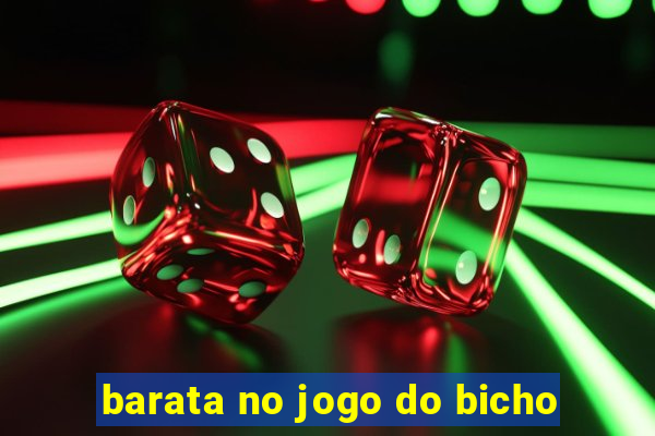 barata no jogo do bicho